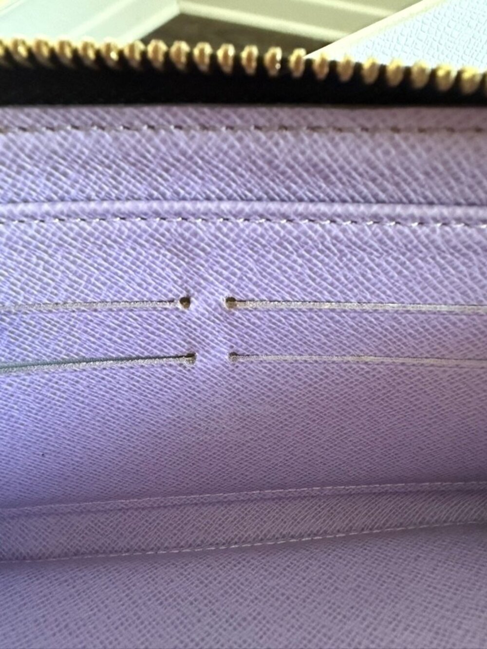 Louis Vuitton x Takashi Murakami Multicolor Zippy Wallet Black Noir Lavender COA - Picture 12 of 15